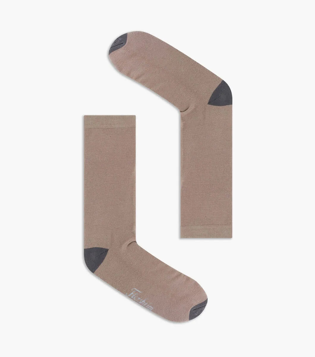Florsheim Cush Socks Taupe
