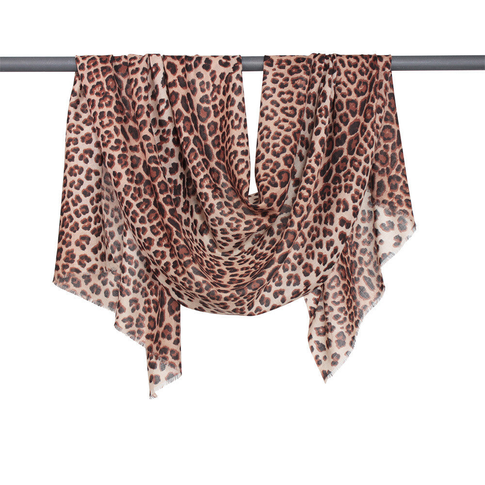 Dlux Jaguar Scarf Chocolate