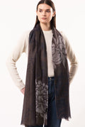 Dlux Dahlia Scarf Coffee