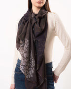 Dlux Dahlia Scarf Coffee