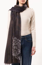 Dlux Dahlia Scarf Coffee