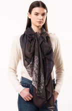 Dlux Dahlia Scarf Coffee