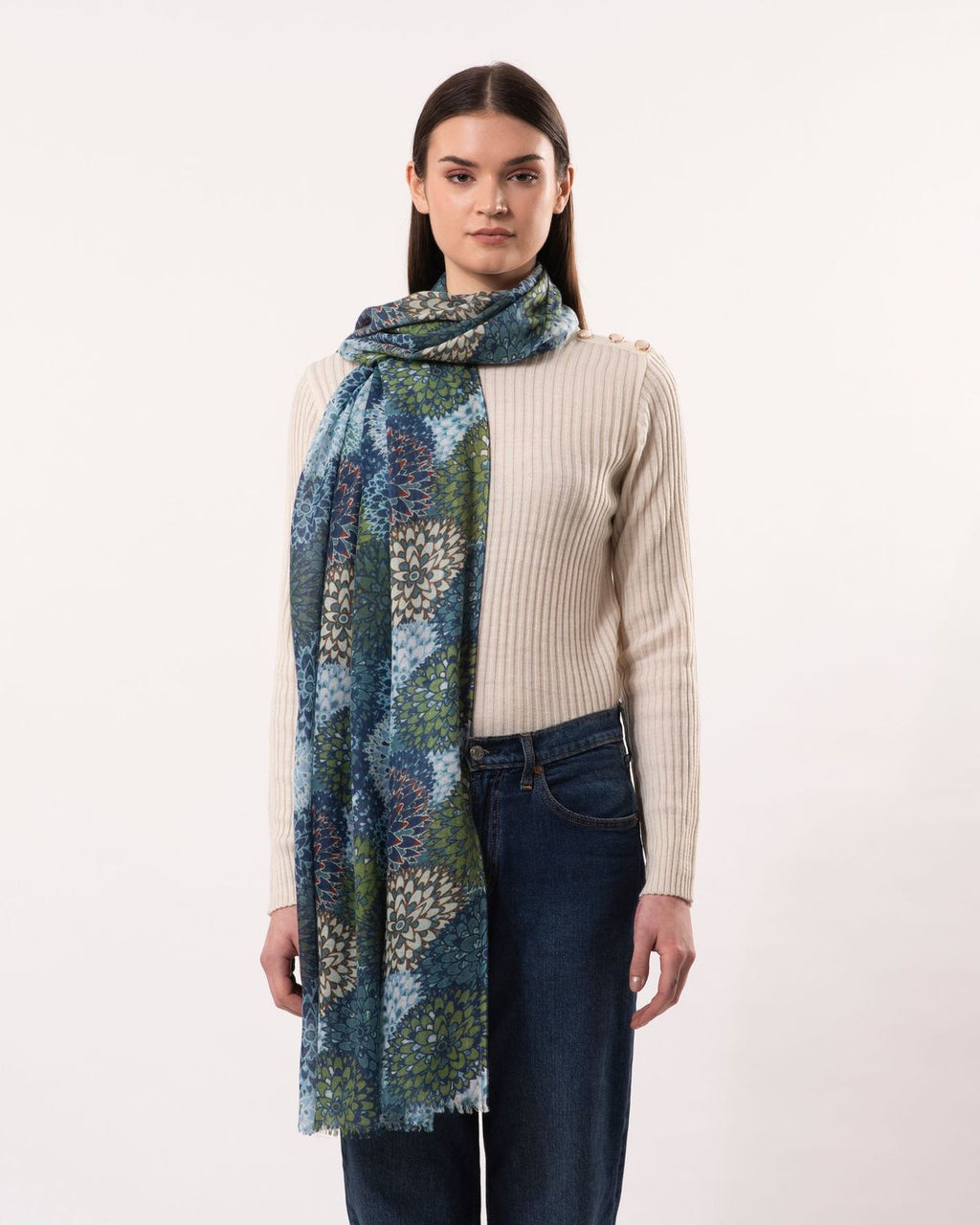 Dlux Aster Scarf Moss