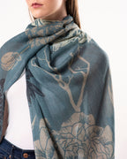 Dlux Dahlia Scarf Teal