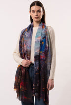 Dlux Umbrella Girl Scarf Multi