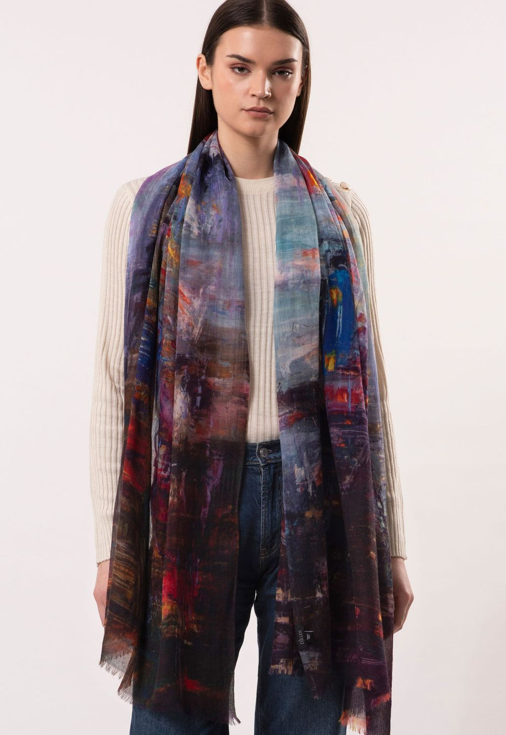 Dlux Umbrella Girl Scarf Multi