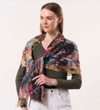 Dlux Flutter Scarf Blue