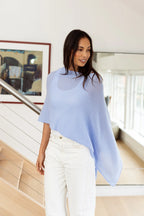 Esperance & Co Cashmere Topper Blue Aura