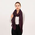Dlux Simone Scarf Cherry