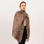 Dlux Jaguar Scarf Chocolate