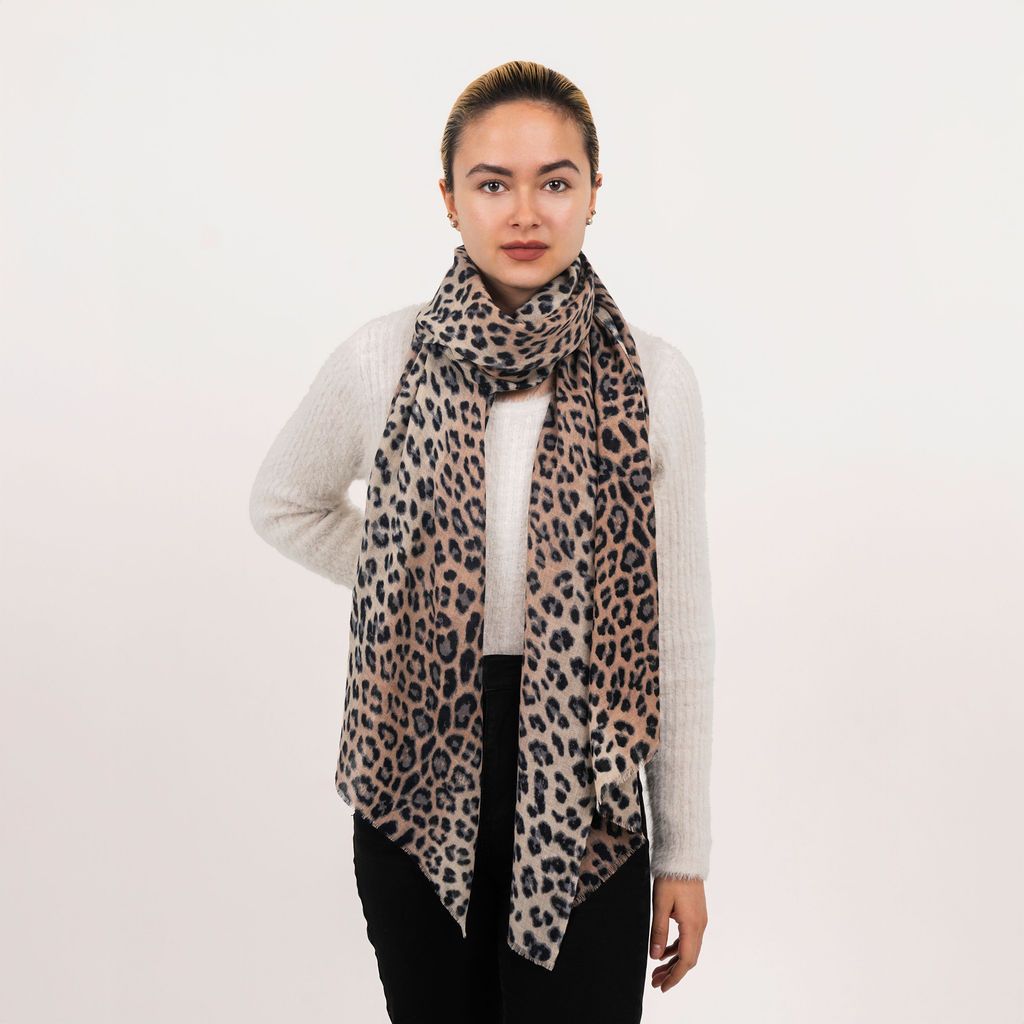 Dlux Jaguar Scarf Grey