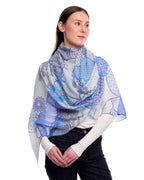 Dlux Aya Scarf Blue