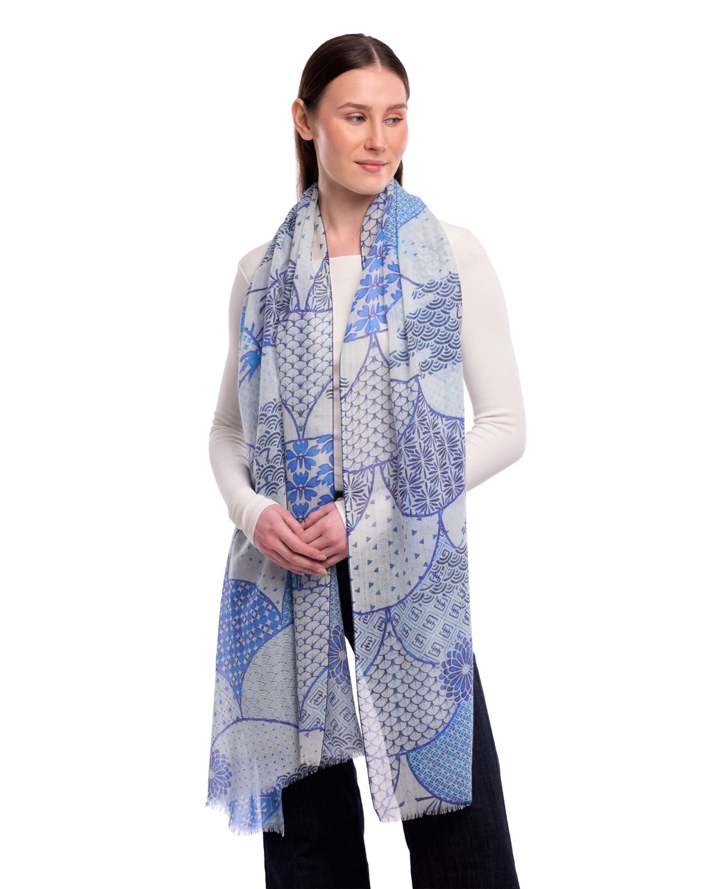 Dlux Aya Scarf Blue