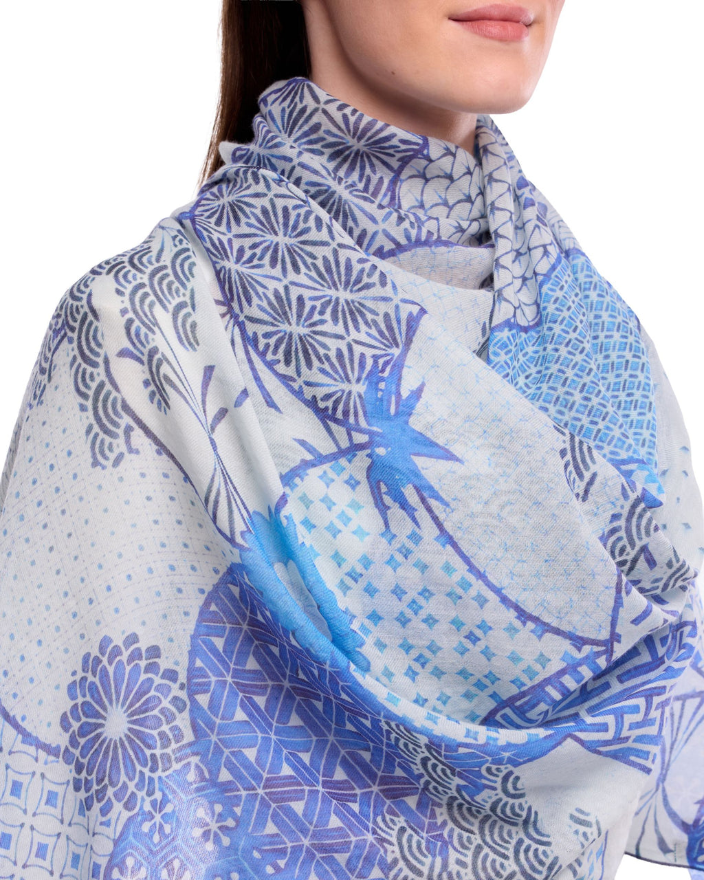 Dlux Aya Scarf Blue