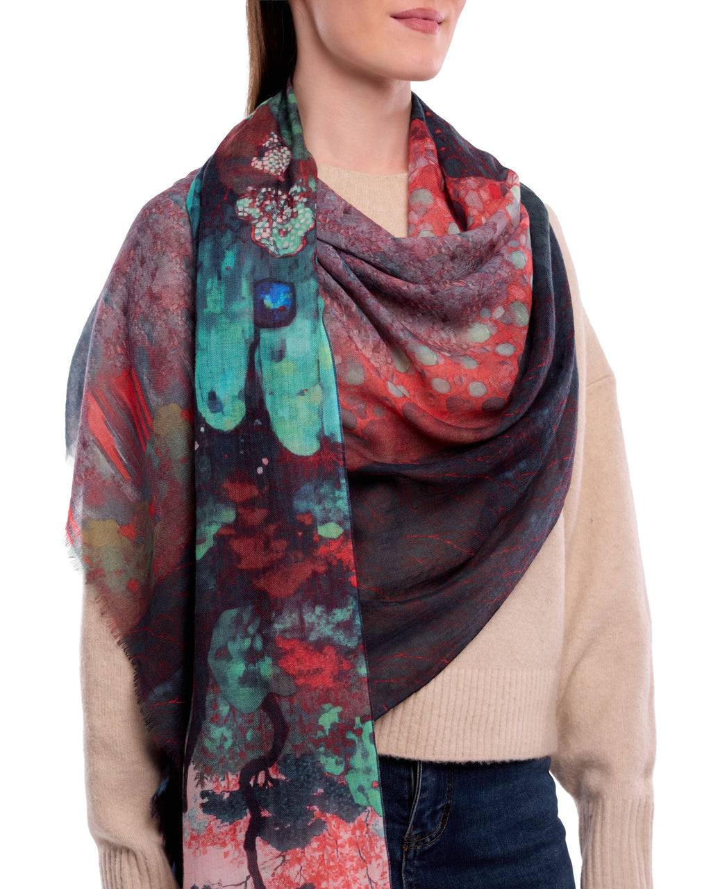 Dlux Meadow Scarf Jade