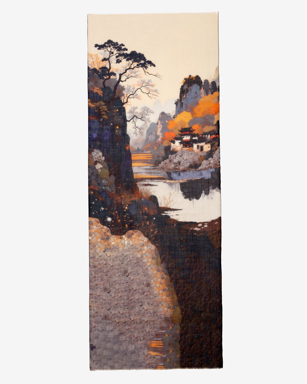 Dlux Meadow Scarf Natural