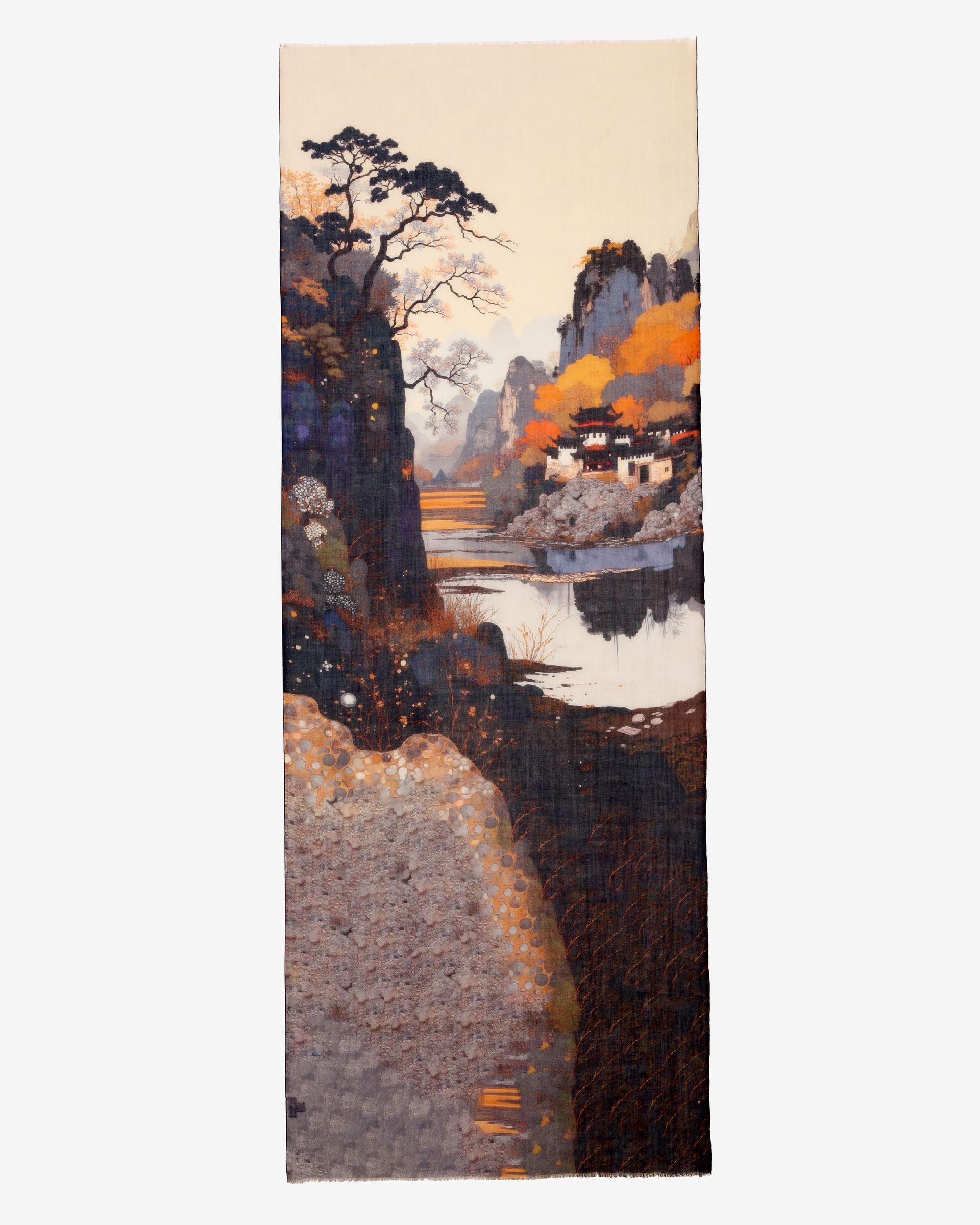 Dlux Meadow Scarf Natural