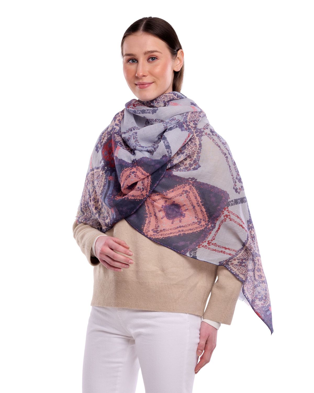 Dlux Delphine Scarf Multi