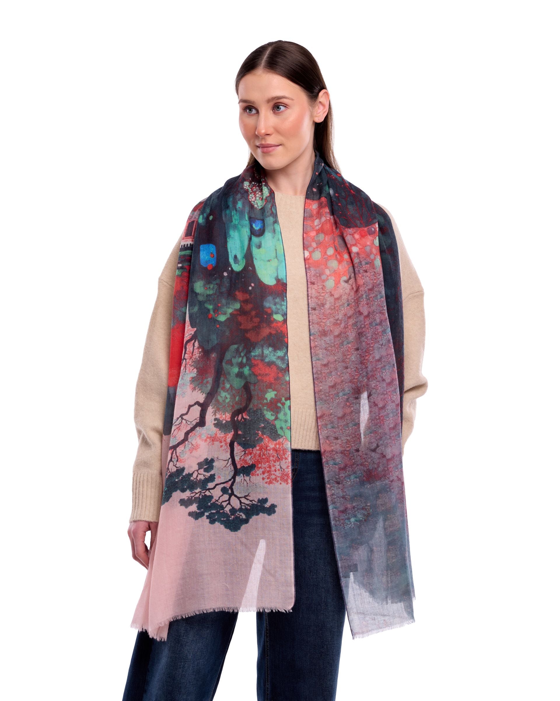 Dlux Meadow Scarf Jade