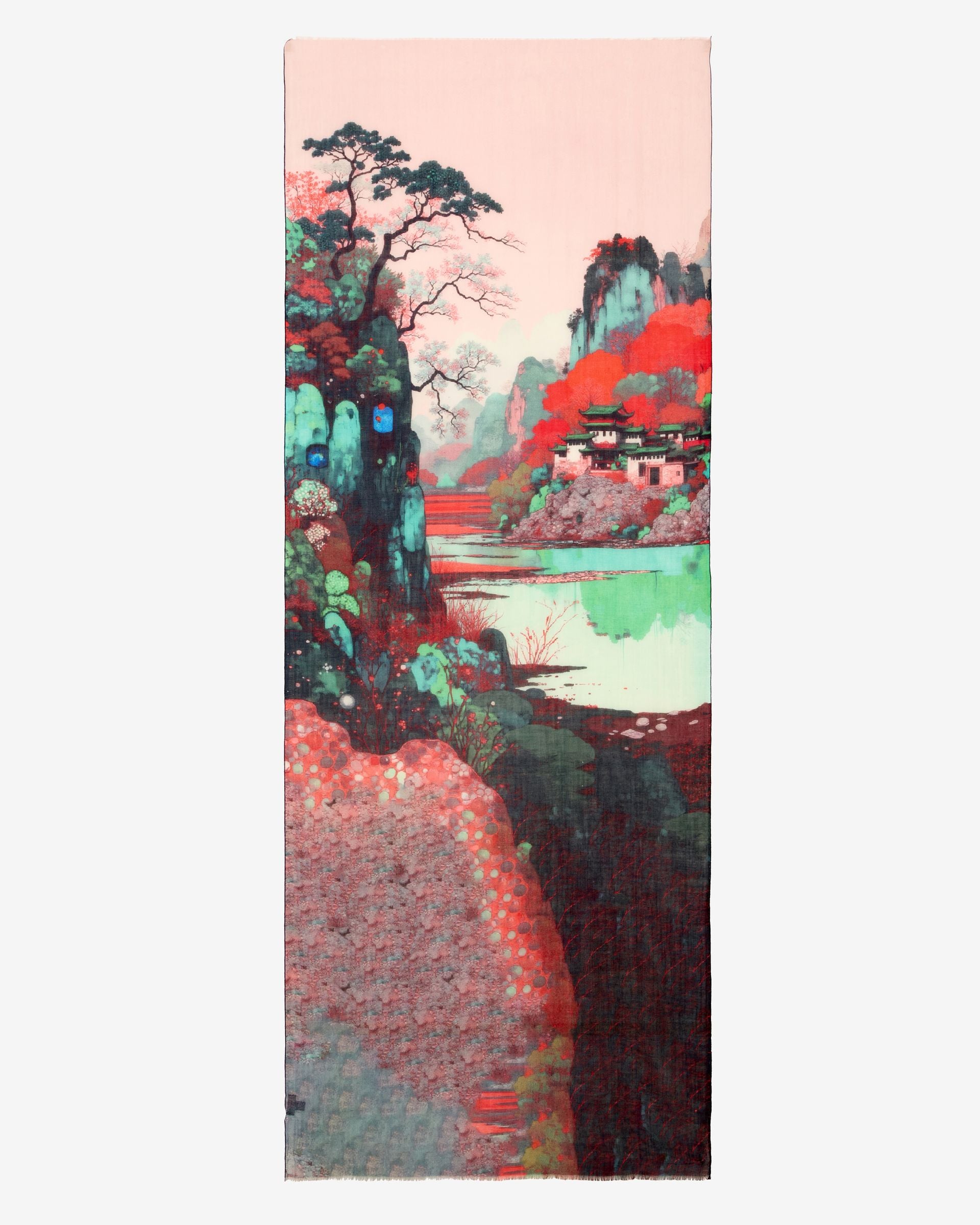 Dlux Meadow Scarf Jade