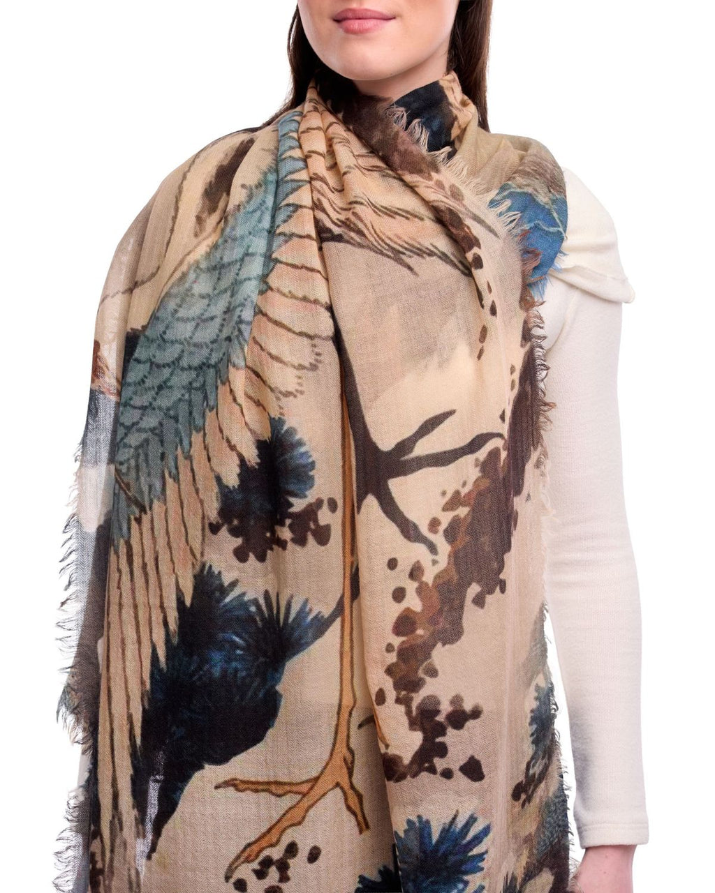 Dlux Sumi Scarf Natural