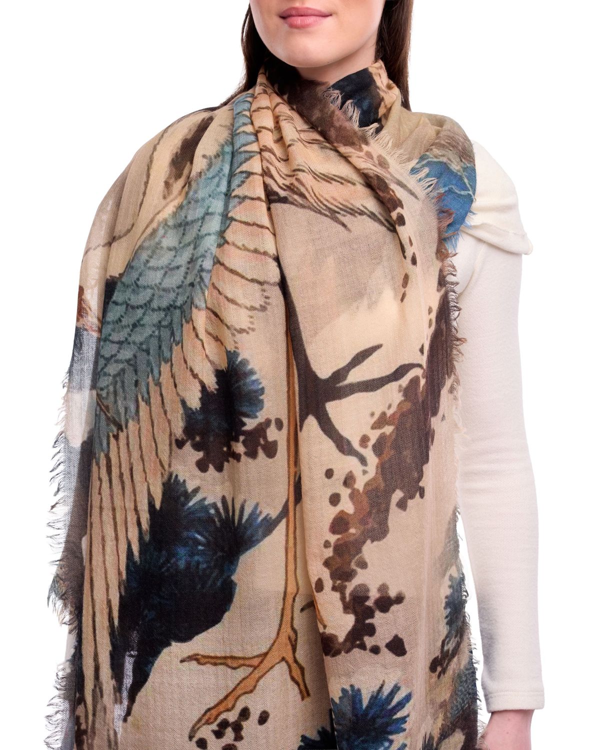 Dlux Sumi Scarf Natural