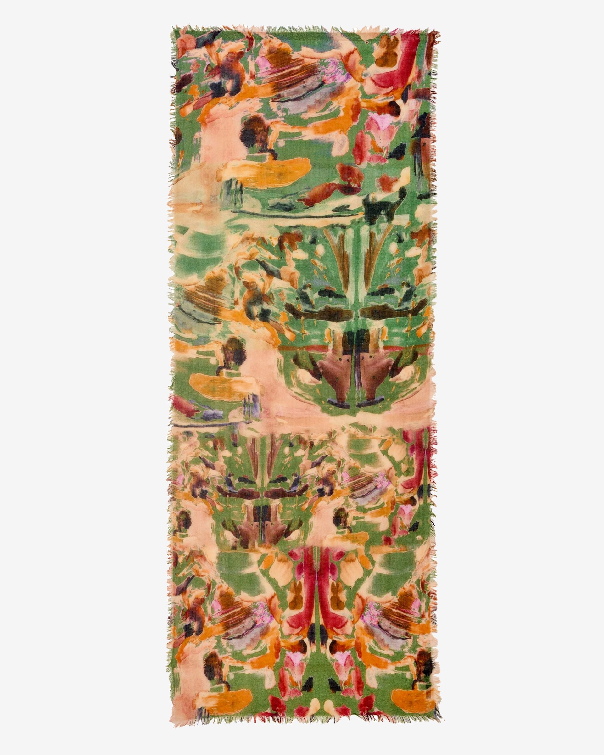 Dlux Cascade Scarf Olive