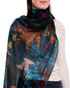 Dlux Eden Scarf Teal Green