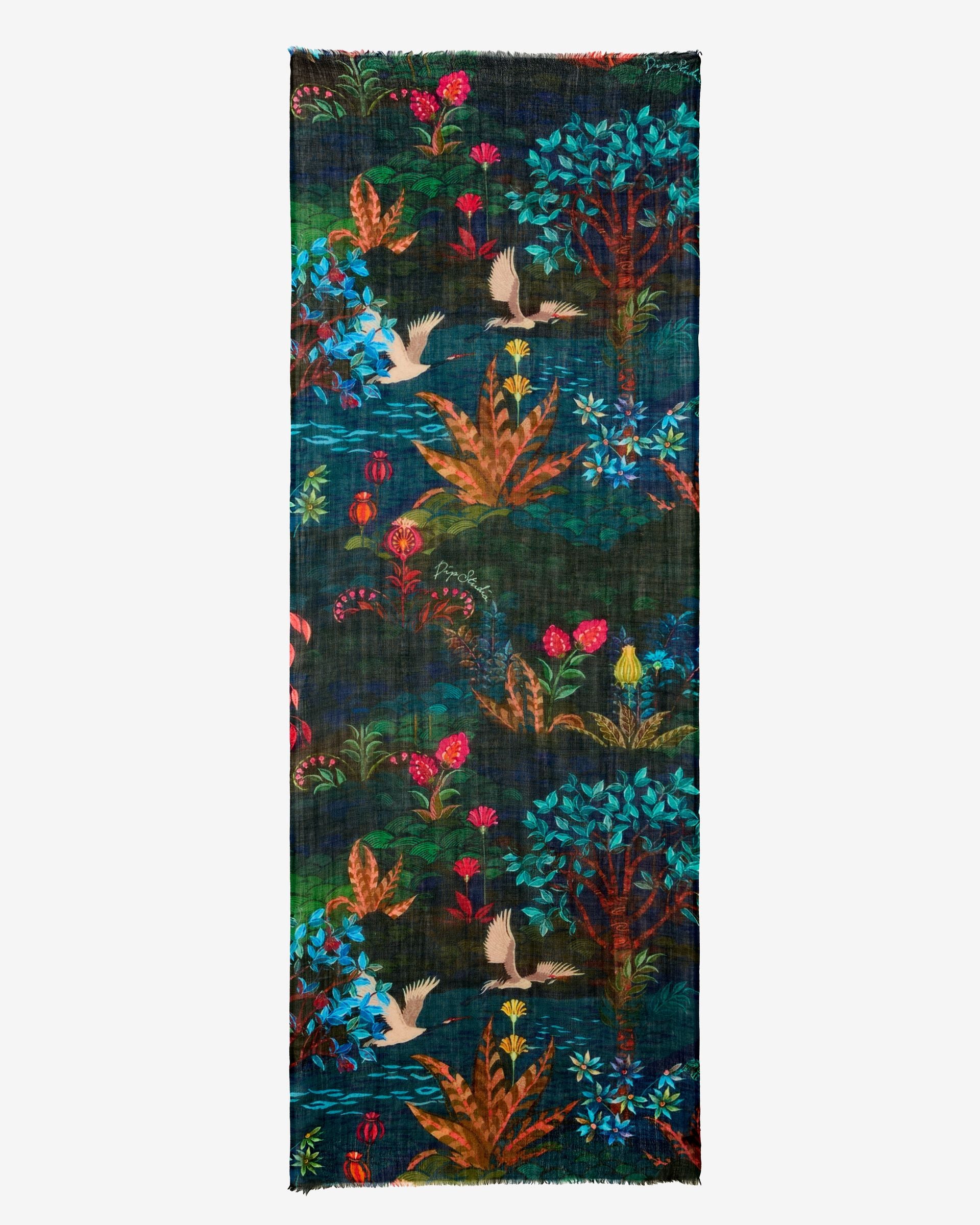Dlux Eden Scarf Teal Green