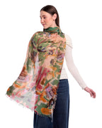 Dlux Cascade Scarf Olive