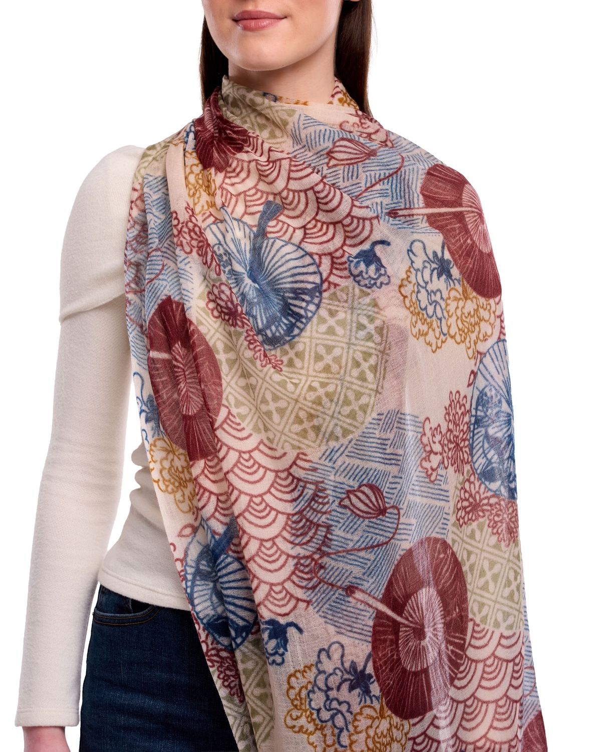 Dlux Kasa Scarf Natural