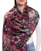 Dlux Hana Scarf Cranberry