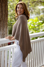 Esperance & Co Cashmere Topper Truffle