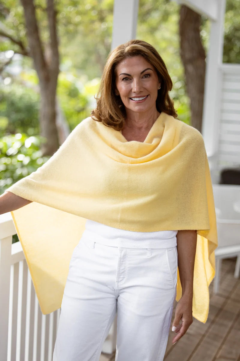 Esperance & Co Cashmere Topper Butter