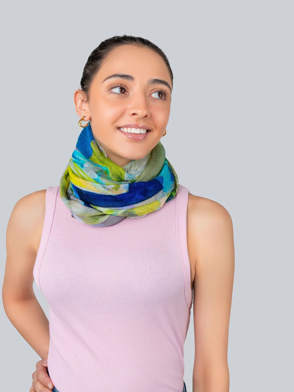 Dlux Cocktail Scarf Mint