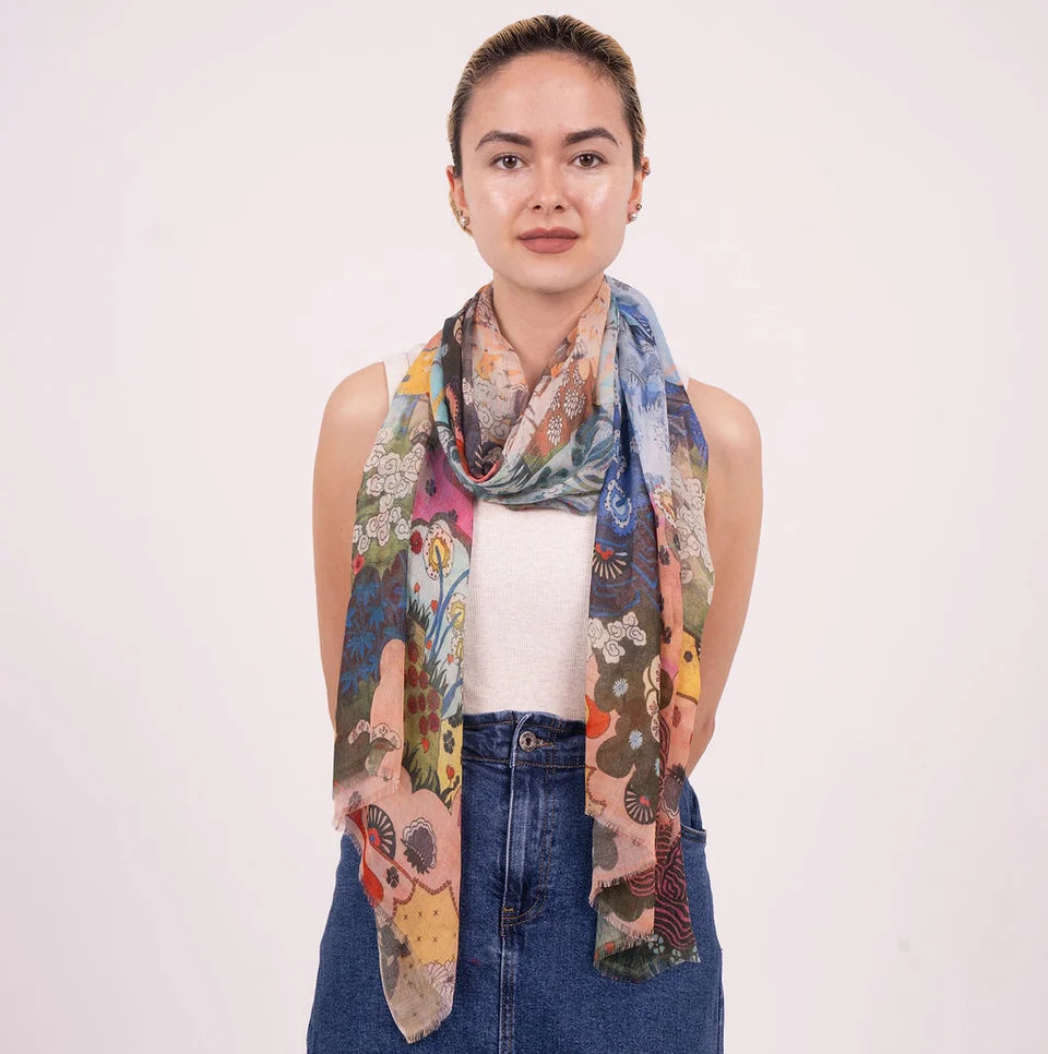 Dlux Reef Scarf Multi