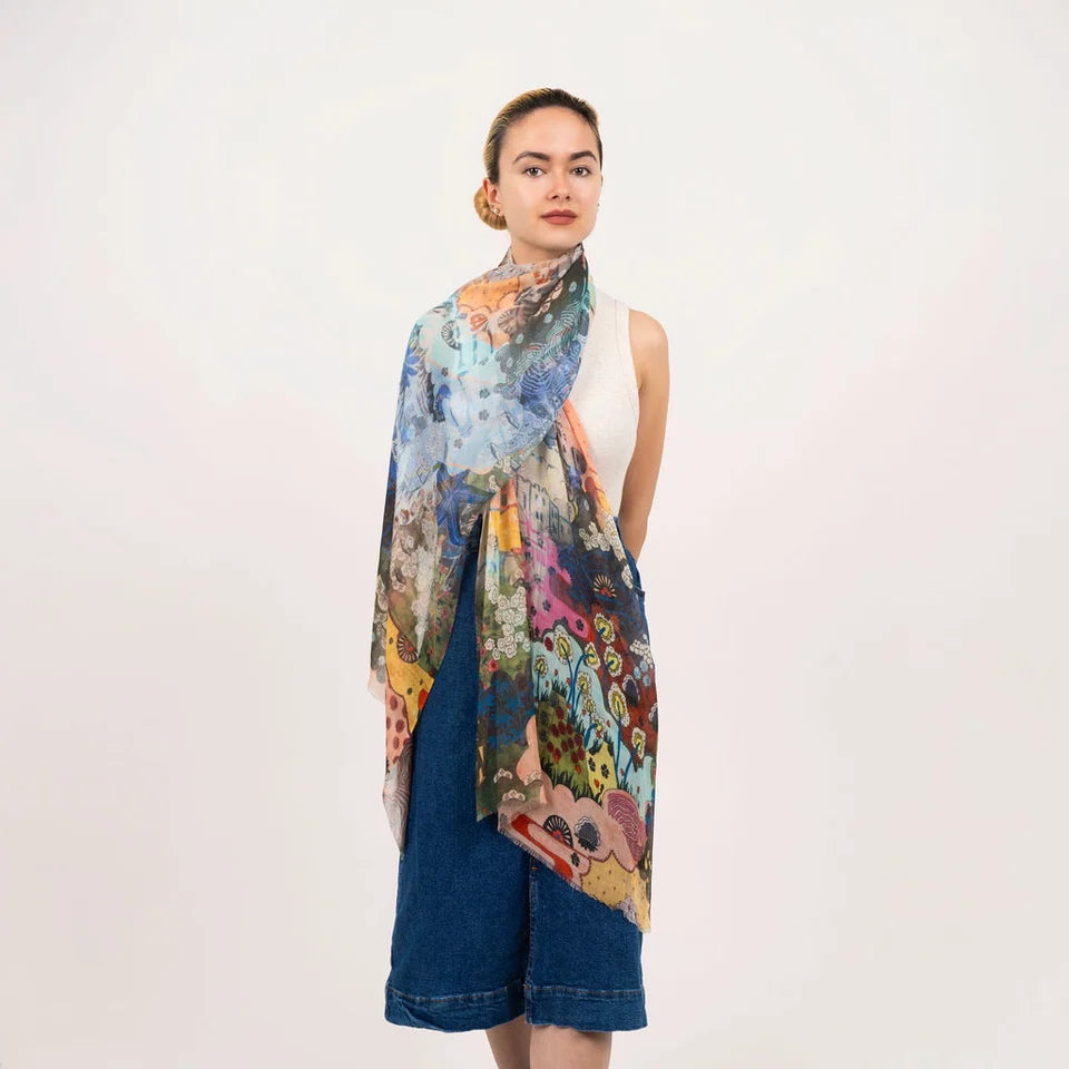 Dlux Reef Scarf Multi