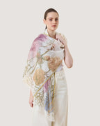 Dlux Spring Foliage Scarf Multi