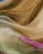 Dlux Studio Abstract Stripes Scarf Multi