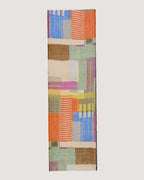 Dlux Studio Abstract Stripes Scarf Multi