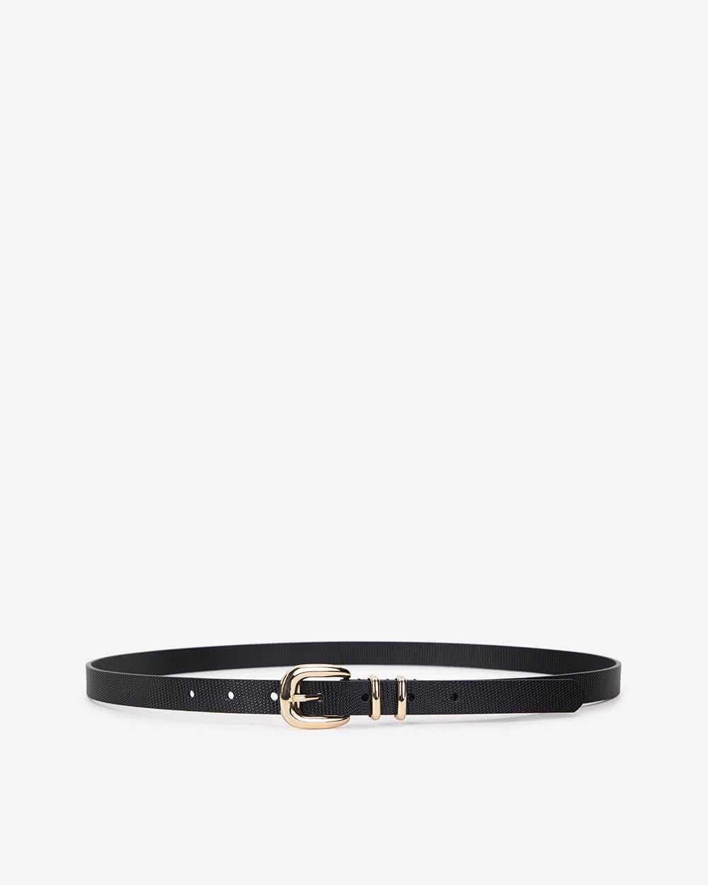 Arlington Milne Adele Belt Black Lizard