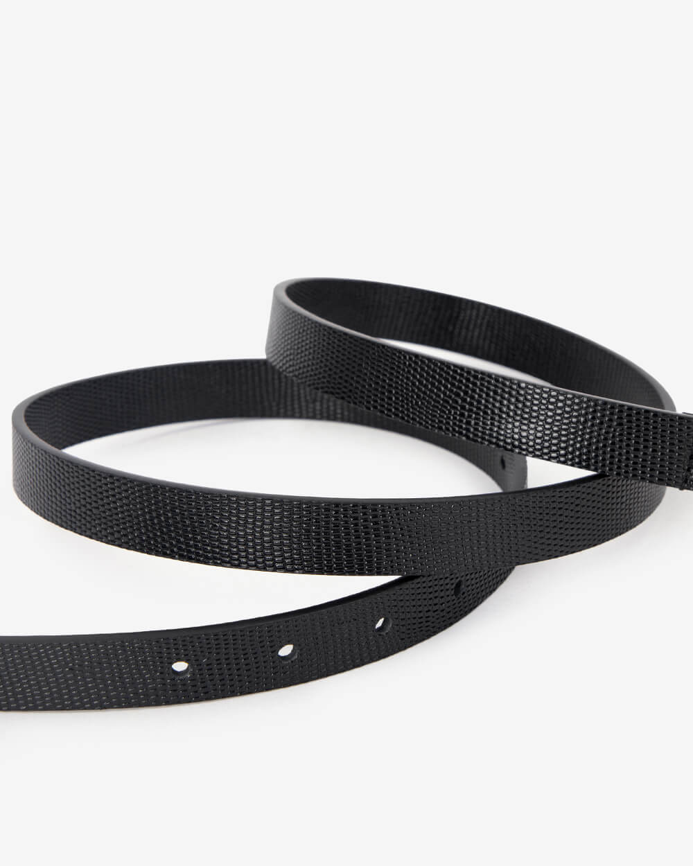 Arlington Milne Adele Belt Black Lizard