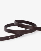 Arlington Milne Adele Belt Chocolate Lizard