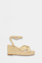 Zoe Kratzmann Inclination Wedge Salt Raffia