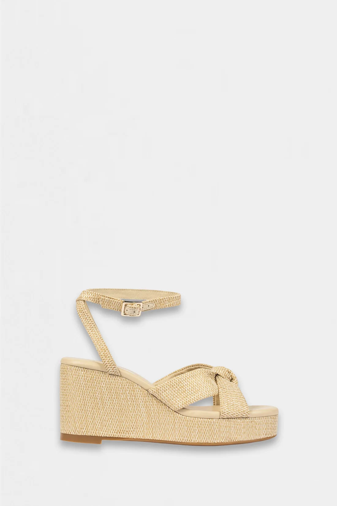 Zoe Kratzmann Inclination Wedge Salt Raffia