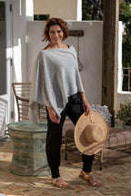Esperance & Co Cashmere Topper Ash