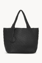 Ilse Jacobsen Braided Bag08 Black Gunmetal