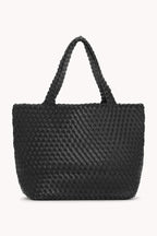 Ilse Jacobsen Braided Bag08 Black Gunmetal