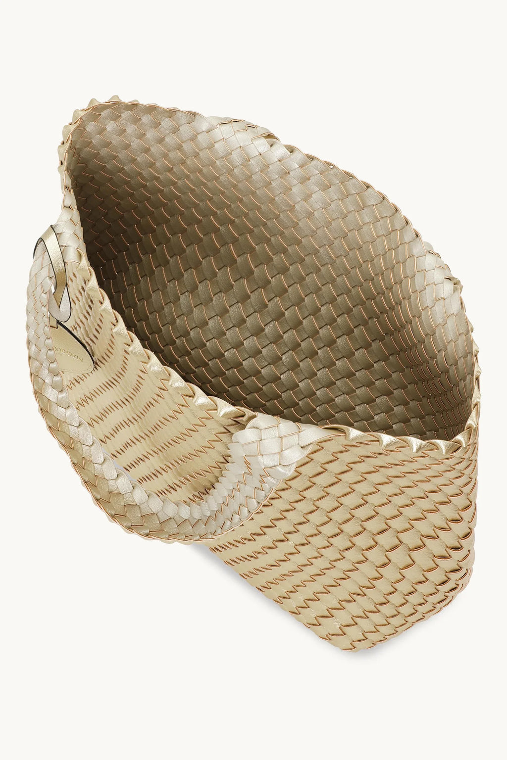 Ilse Jacobsen Braided Bag08 Platino Silver