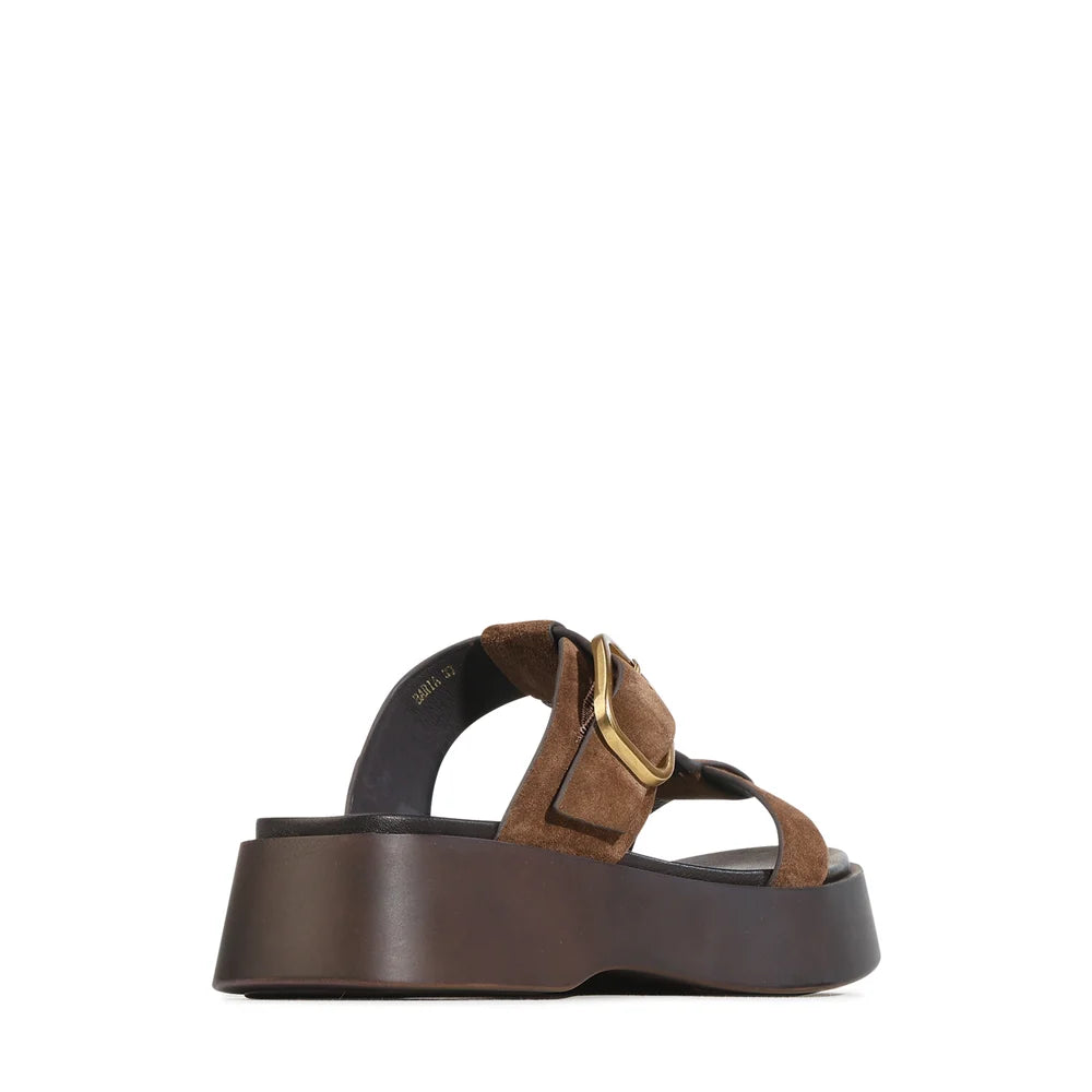 EOS Baria Pecan Suede